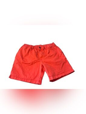 Chubbies Bright Coral Red Casual Shorts 7 inch Sz XL